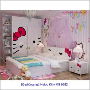 Bộ phòng ngủ trẻ em xinh xắn MS 9388 - 2