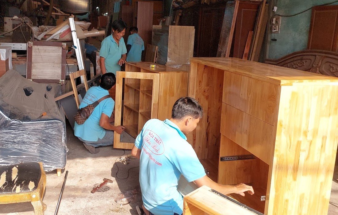 Hình Ảnh Sản Xuất Tại Xưởng Nội Thất - Quy Trình Chuyên Nghiệp 20 Hình ảnh sản xuất tại xưởng