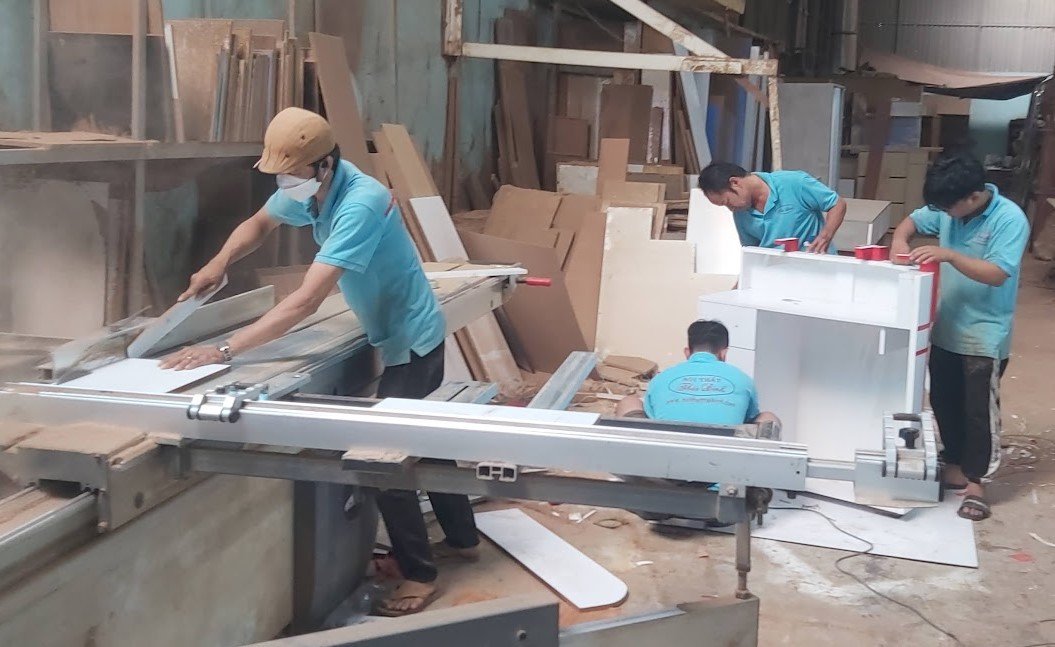 Hình Ảnh Sản Xuất Tại Xưởng Nội Thất - Quy Trình Chuyên Nghiệp 15 Xưởng đồ gỗ nội thất