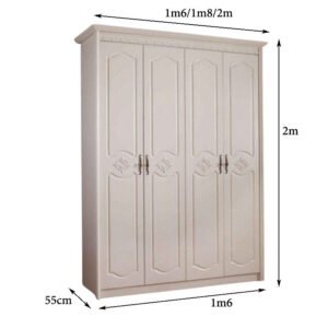 Tủ áo quần cao cấp MS 6343 Tủ áo quần cao cấp