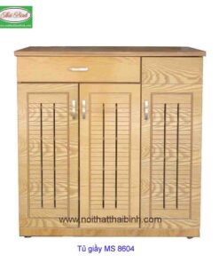 Tủ giầy vân gỗ sồi MS : 8604   Giá : 1m2 = 3.000.000