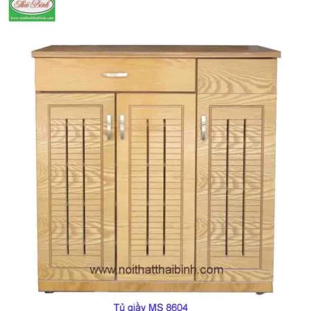 Tủ giầy vân gỗ sồi MS : 8604   Giá : 1m2 = 3.000.000