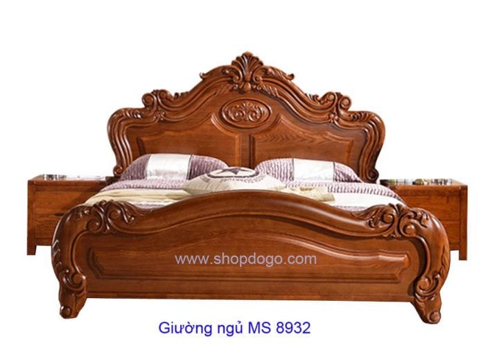 Giường ngủ gỗ tự nhiên tại quận Tân Bình tphcm