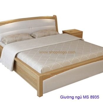 Giường ngủ gỗ tự nhiên đẹp giá rẻ