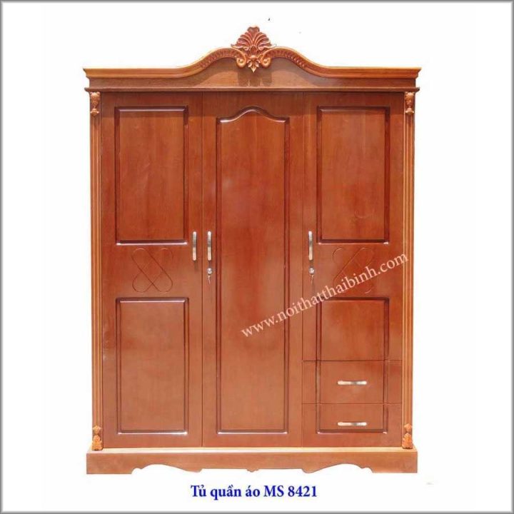 Bán tủ quần áo rẻ MS 8421