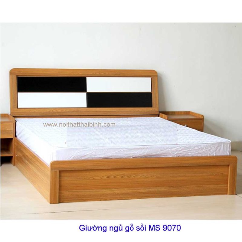 giường ngủ gỗ sồi 9070