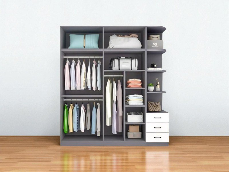 Tủ quần áo gỗ công nghiệp