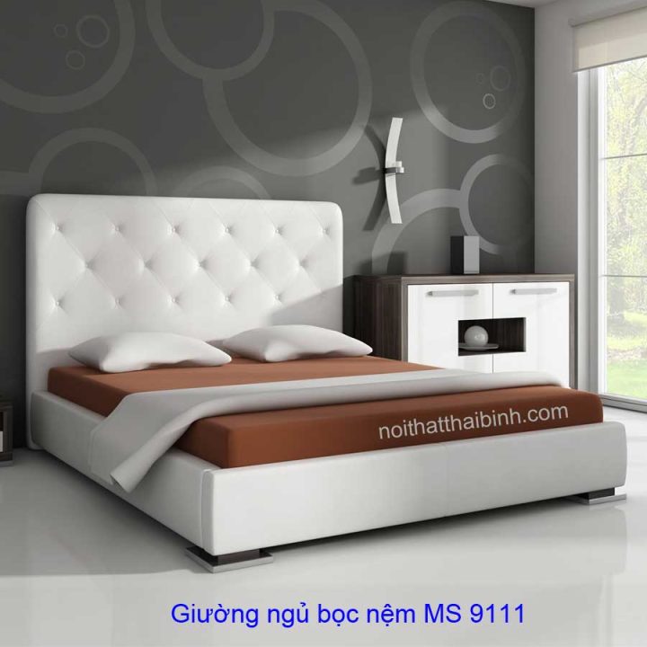 Giường bọc nệm