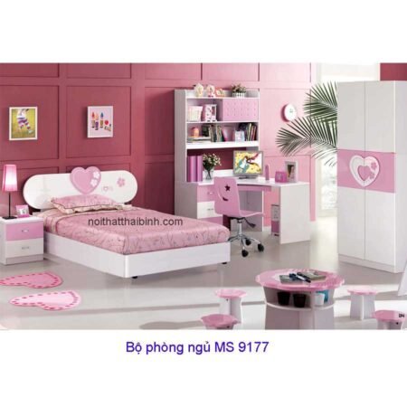 Bộ phòng ngủ trẻ em MS 9177 Giá : 19.000.000