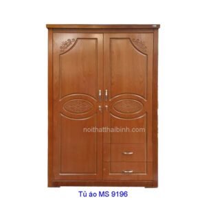 Tủ áo phủ vân gỗ MS 9196 Giá 1m0 = 5.000.000đ