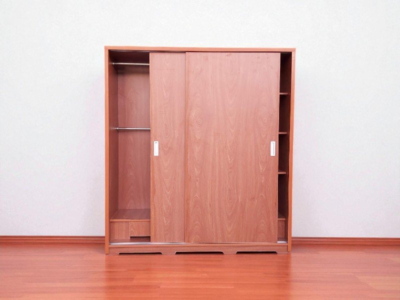 Tủ áo cửa lùa gỗ công nghiệp tiết kiệm không gian
