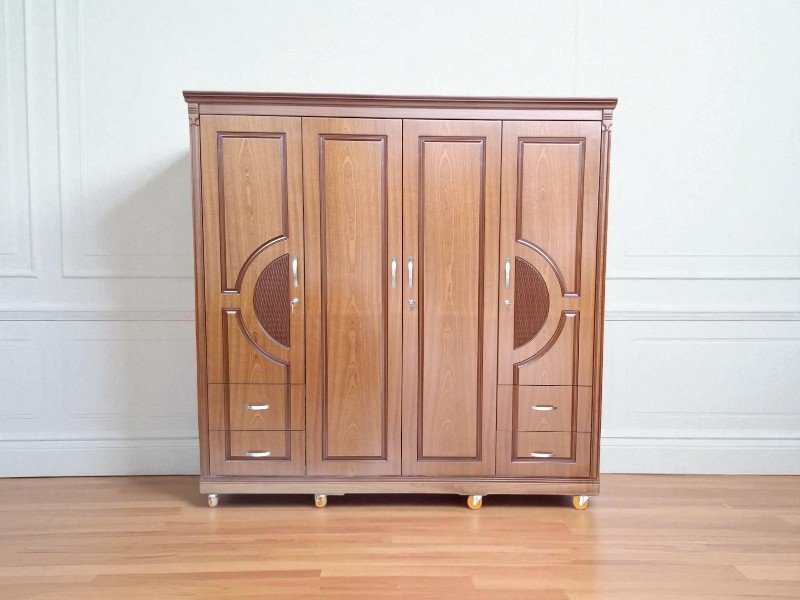 Tủ áo cửa lùa gỗ công nghiệp tiết kiệm không gian