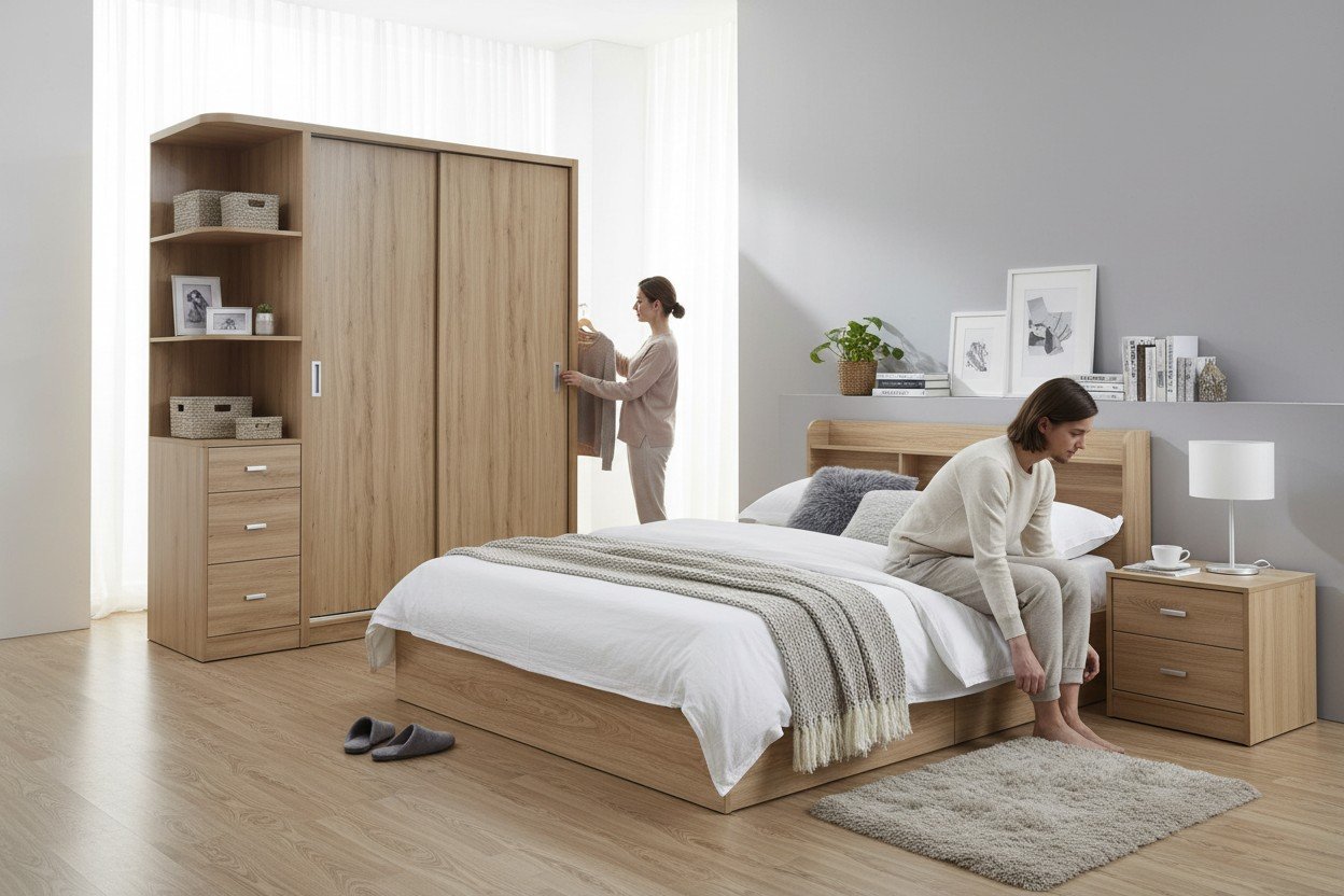 Giường tủ phòng ngủ giá rẻ