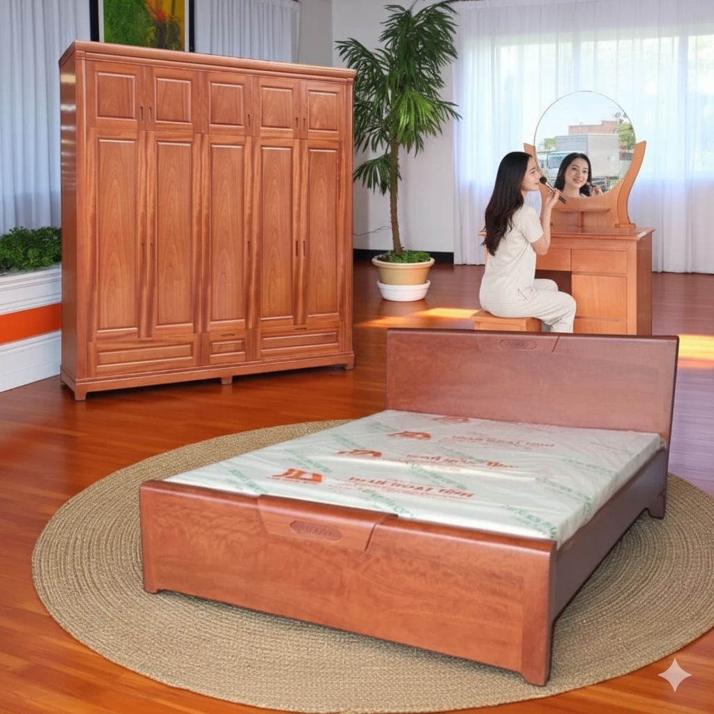 Bộ giường tủ phòng ngủ