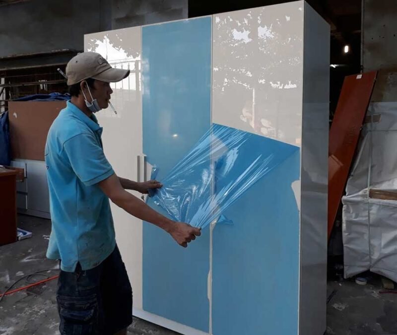 Tủ áo cửa ACRYLIC bóng gương cao cấp MS 9272 Giá 1m6 = 11.500.000 - Ảnh 7