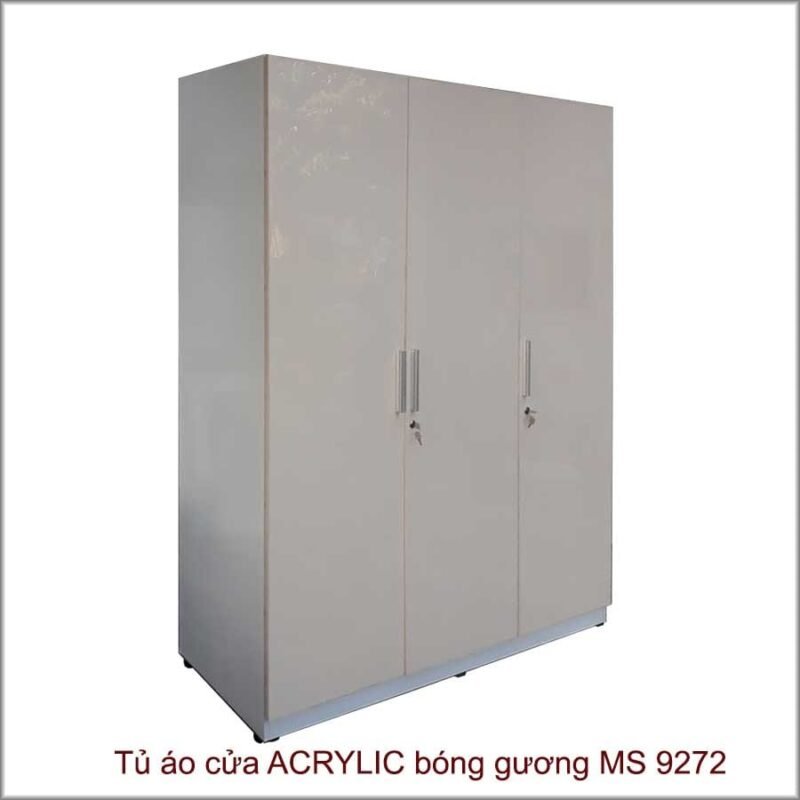 Tủ áo cửa ACRYLIC bóng gương cao cấp MS 9272 Giá 1m6 = 11.500.000 - Ảnh 3