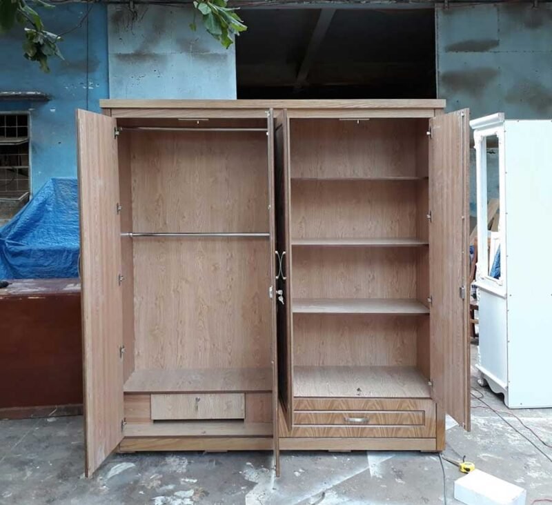Tủ áo vân gỗ sồi MS 9260 Giá 1m8 = 7.000.000 - Ảnh 6