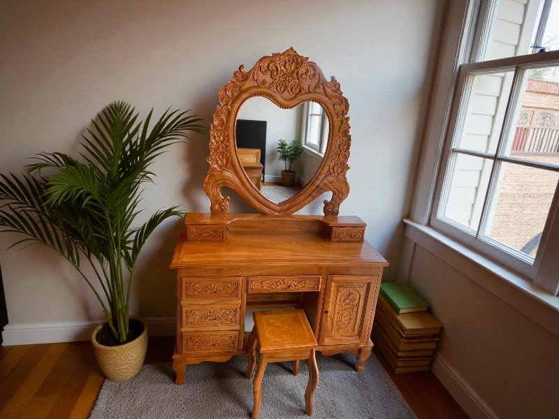 Bàn phấn sang trọng