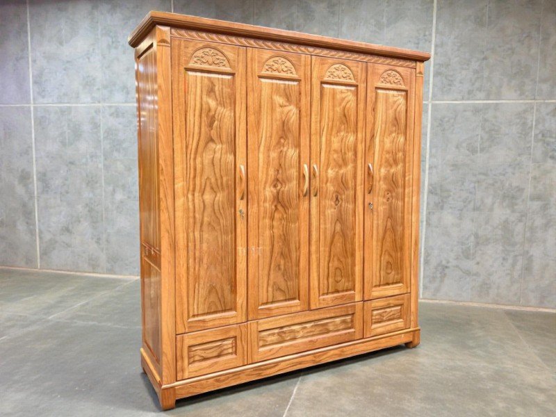 Tủ quần áo gỗ tự nhiên