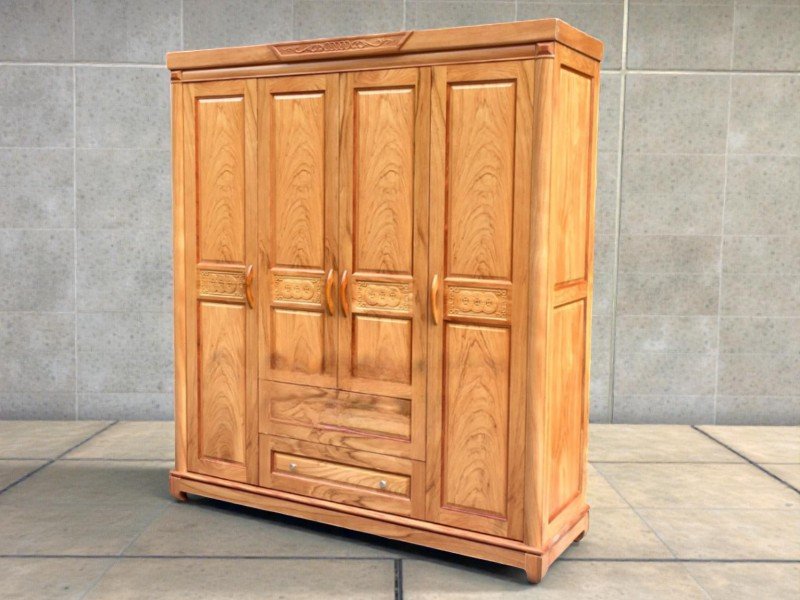 Giá tủ quần áo bằng gỗ