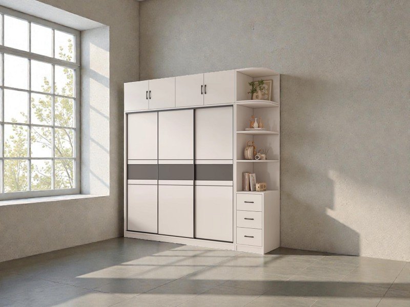 Tủ quần áo gỗ xoan đào