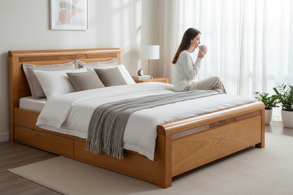 Giường ngủ hiện đại giá rẻ