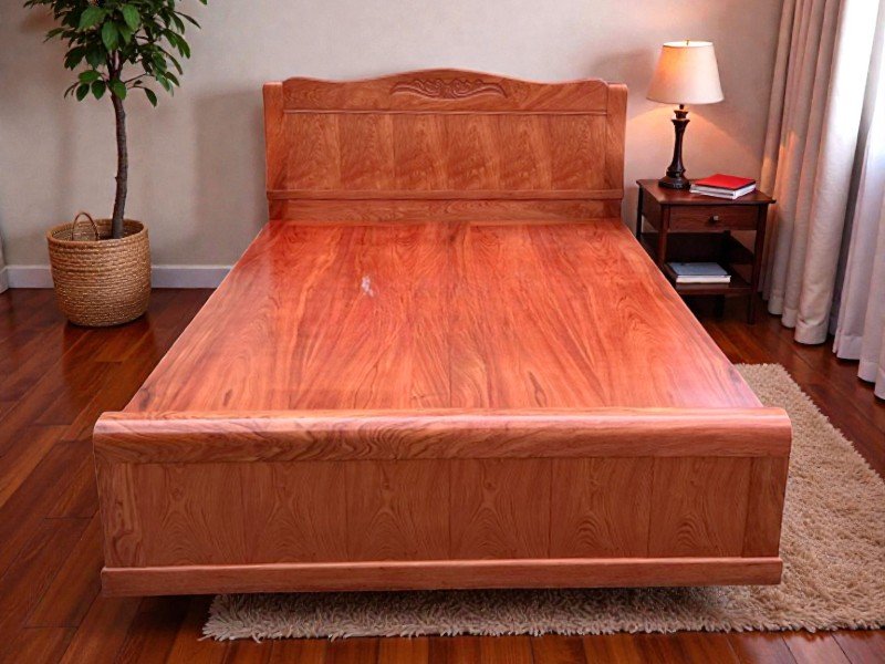 Giường ngủ hiện đại giá rẻ gỗ MDF chất lượng cao