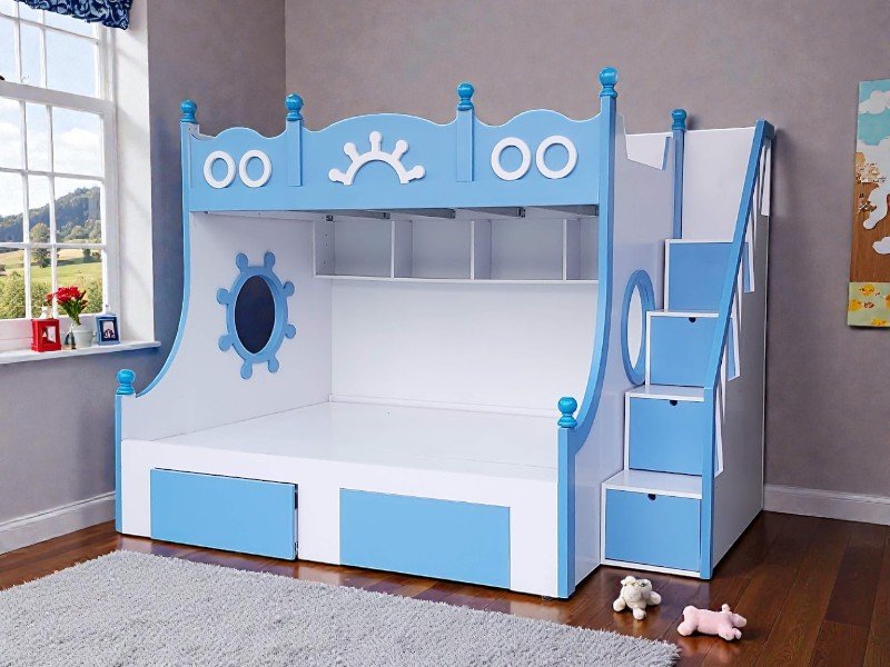 Giường tầng gỗ lựa chọn tối ưu cho không gian nhỏ 2025 15 giường tầng gỗ tự nhiên