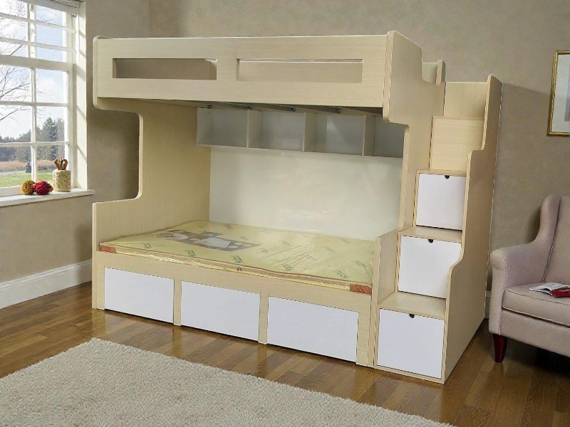 Giường tầng gỗ lựa chọn tối ưu cho không gian nhỏ 2025 11 Giường tầng gỗ