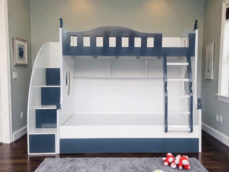 Giường tầng gỗ lựa chọn tối ưu cho không gian nhỏ 2025 17 Giường tầng gỗ tự nhiên