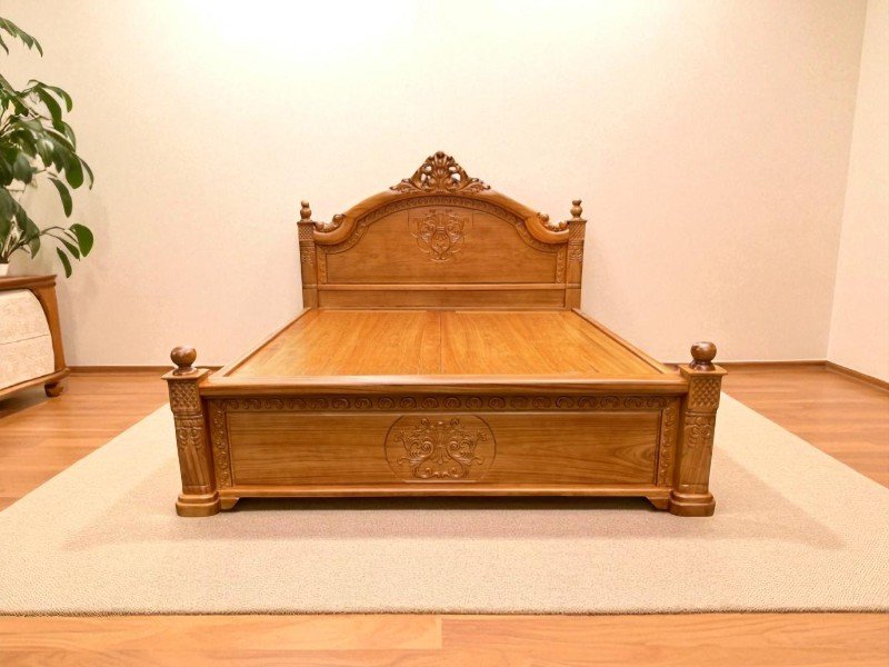 Mẫu Giường Gỗ Đẹp - Top 50+ Thiết Kế Sang Trọng Cho Phòng Ngủ 2025 22 Giường ngủ gỗ đẹp