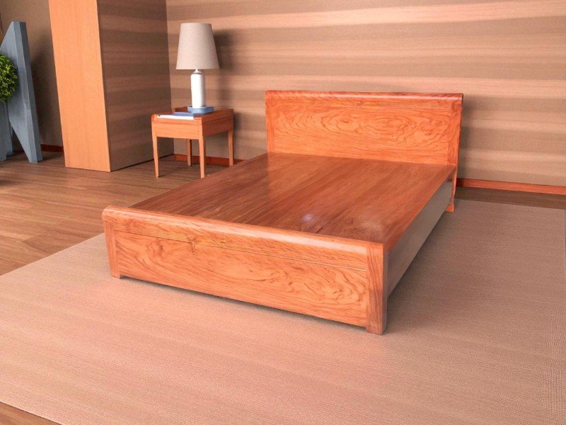 Mẫu Giường Gỗ Đẹp - Top 50+ Thiết Kế Sang Trọng Cho Phòng Ngủ 2025 21 Giường ngủ gỗ đẹp