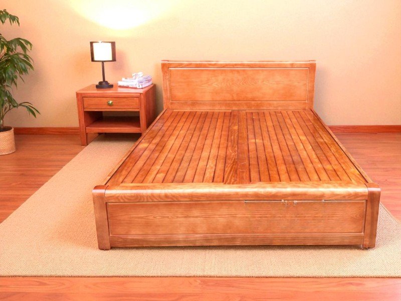 Mẫu Giường Gỗ Đẹp - Top 50+ Thiết Kế Sang Trọng Cho Phòng Ngủ 2025 18 Giường gỗ cao cấp