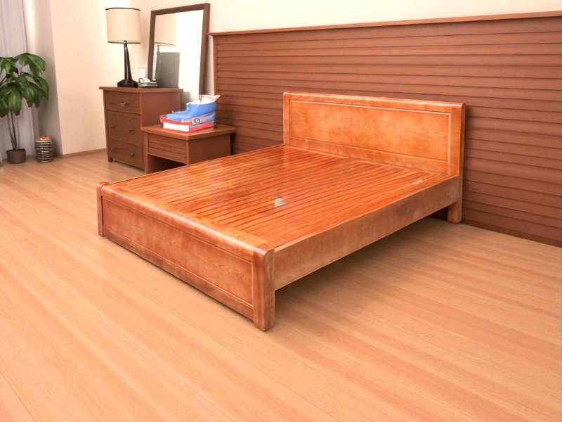 Mẫu Giường Gỗ Đẹp - Top 50+ Thiết Kế Sang Trọng Cho Phòng Ngủ 2025 17 Giường gỗ cao cấp