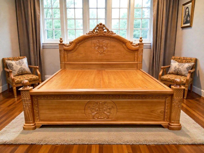 Giường gỗ giá rẻ TP.HCM