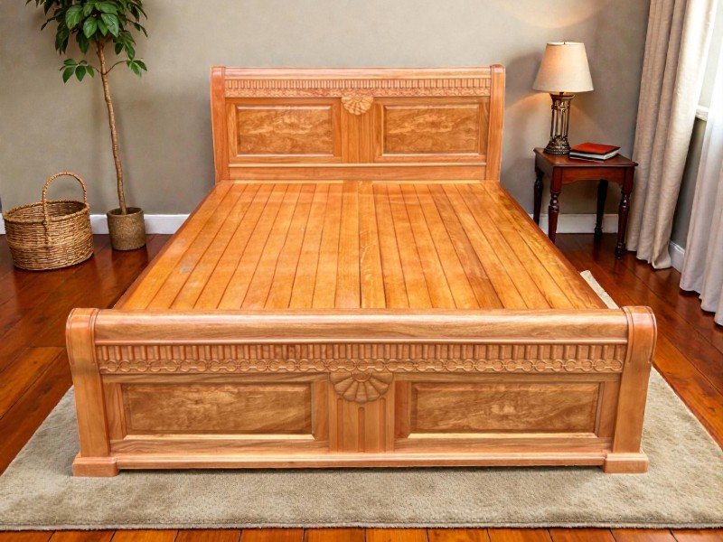 Giường gỗ giá rẻ TP.HCM