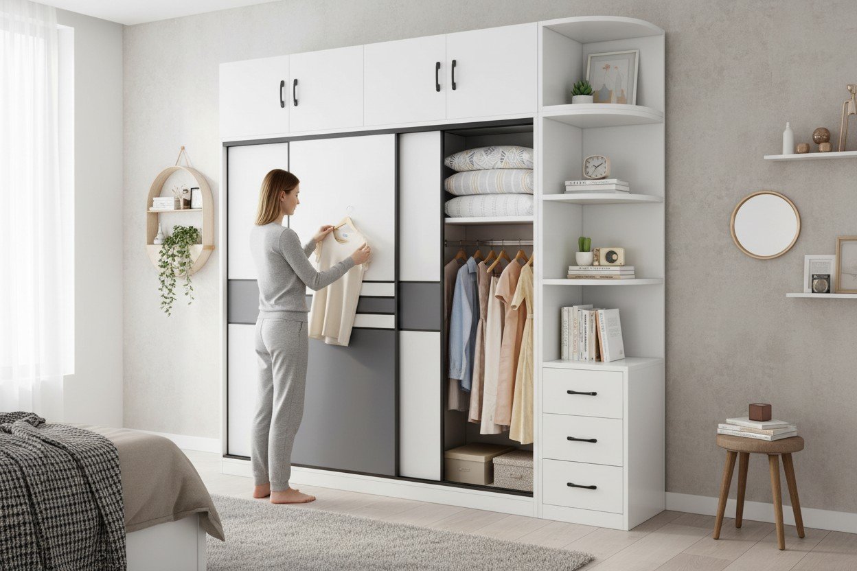 Bán Tủ Quần Áo Gỗ Cao Cấp - Giá Tốt Nhất TPHCM 2025 20 Bán tủ quần áo gỗ tự nhiên cao cấp tại TPHCM