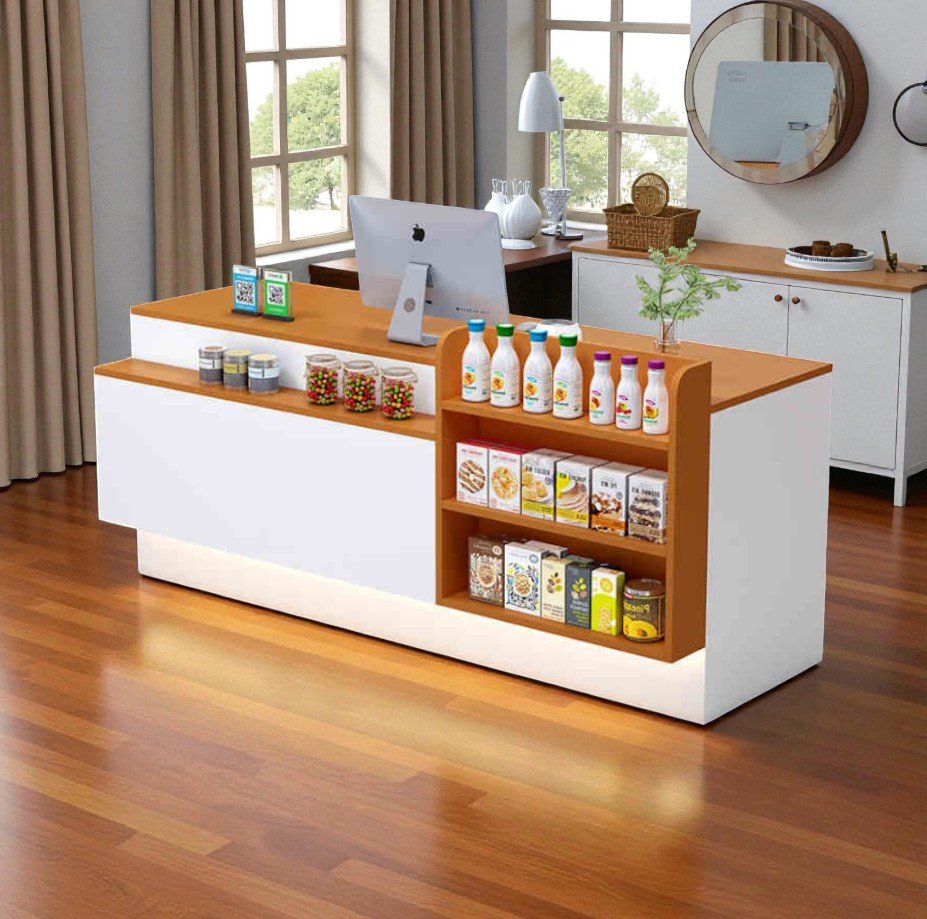 Quầy lễ tân hiện đại