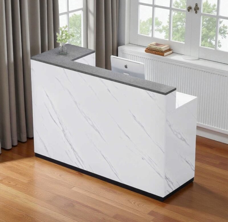 Quầy lễ tân đẹp giá rẻ cho doanh nghiệp 2025 nổi bật Quầy lễ tân hiện đại