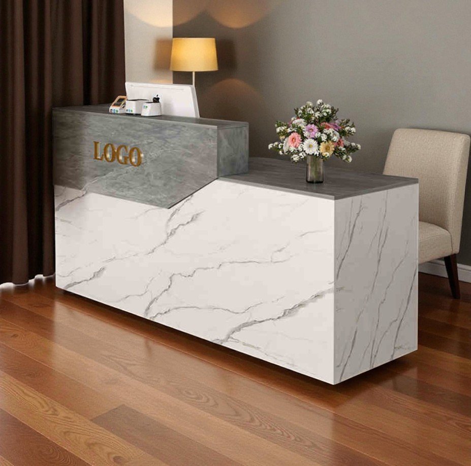 Quầy lễ tân hiện đại