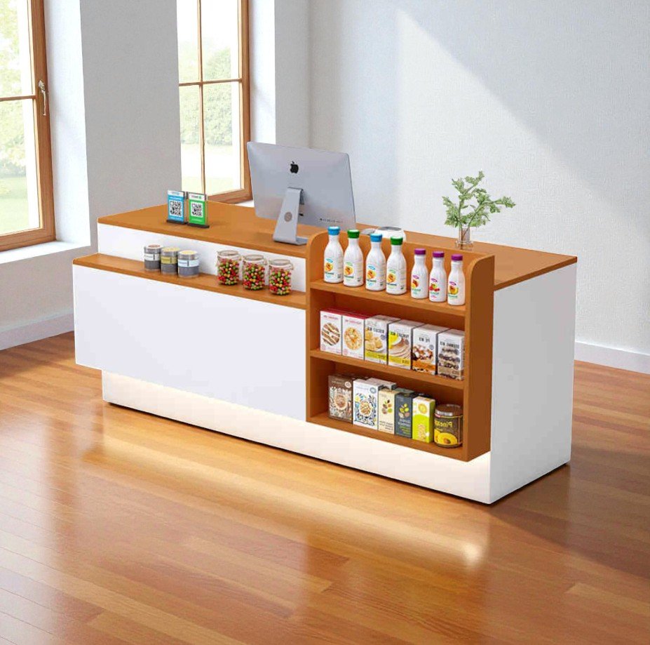 Quầy lễ tân hiện đại