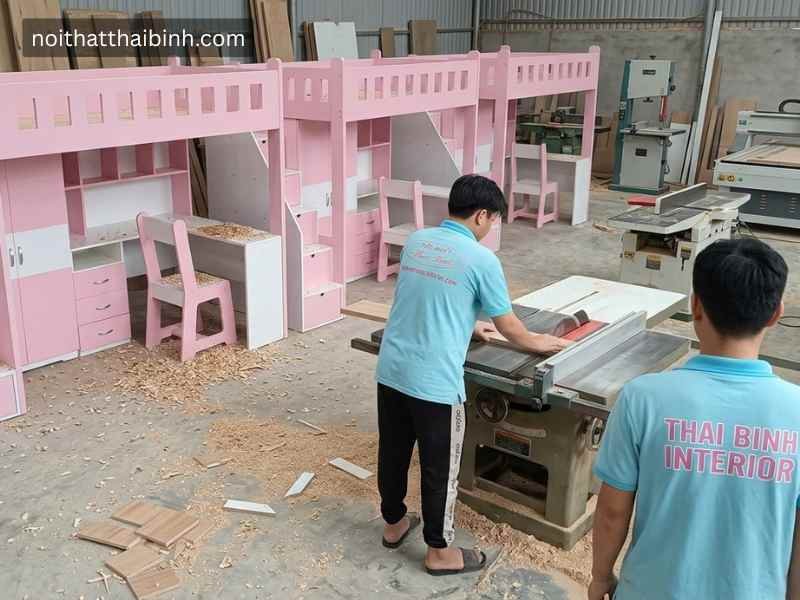Thiết kế nội thất phòng ngủ trẻ em ở tphcm Thiết kế nội thất phòng ngủ trẻ em ở tphcm tại xửng mộc nội thất Thái Bình