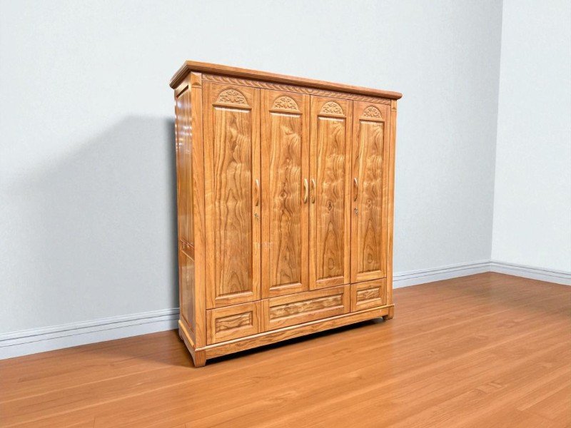 Tủ áo cao cấp đa năng kết hợp bàn trang điểm thông minh