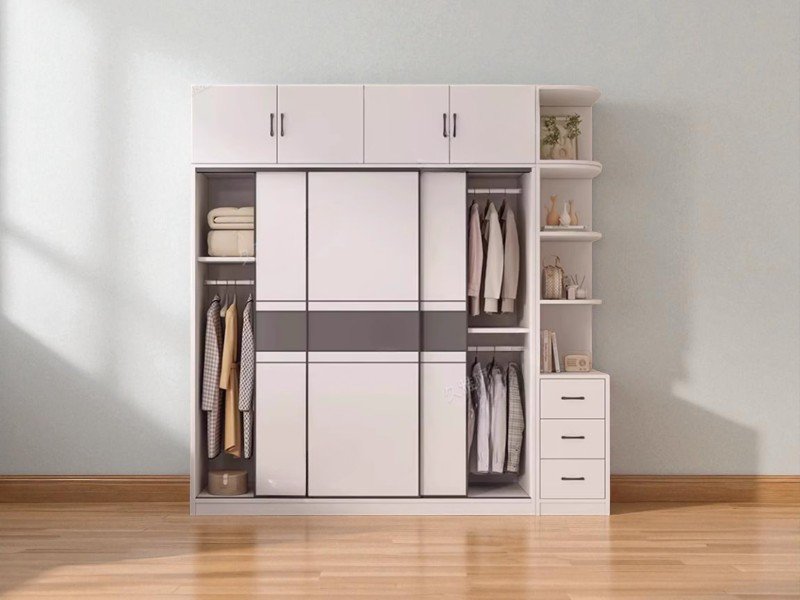 Mẫu tủ áo cánh lùa cao cấp tiết kiệm không gian phòng nhỏ