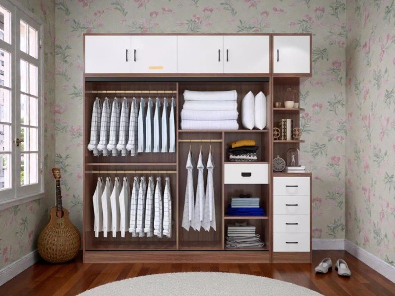 Tủ áo gỗ công nghiệp tphcm