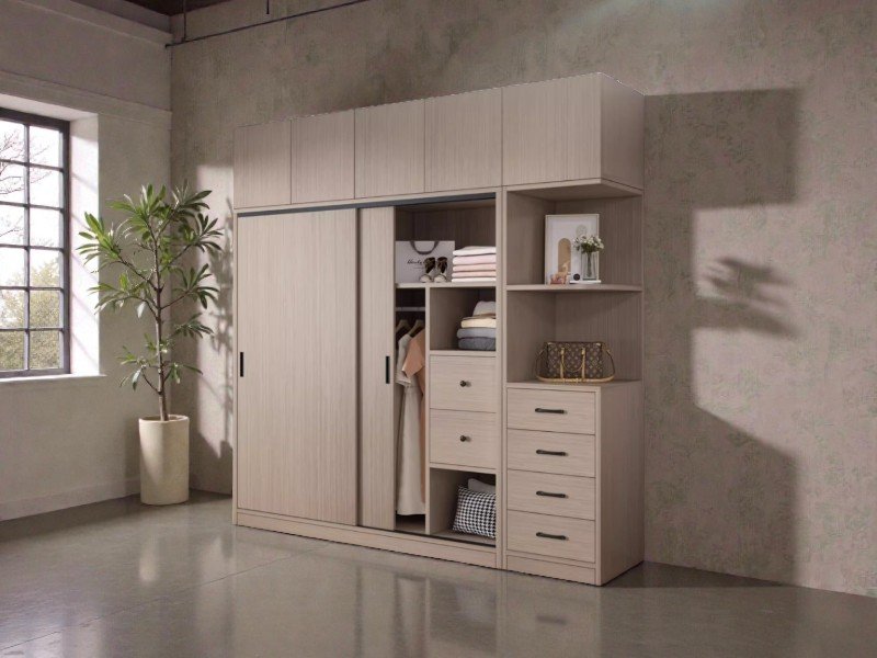 Tủ đựng quần áo đẹp bền tiện ích cho gia đình 17 Tủ quần áo gỗ