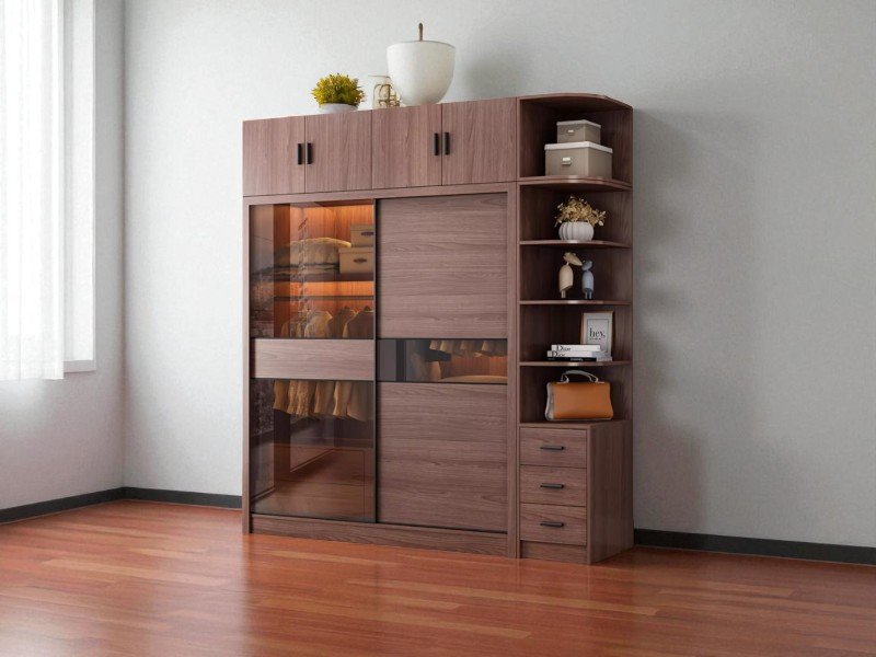 Tối ưu không gian sống với các mẫu tủ đa dạng phong cách