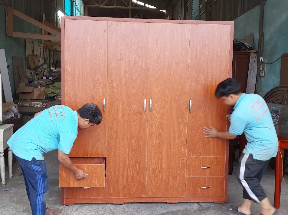 Tủ quần áo gỗ đẹp bền theo thời gian – Mẫu mới nhất 2025 23 Tủ quần áo gỗ