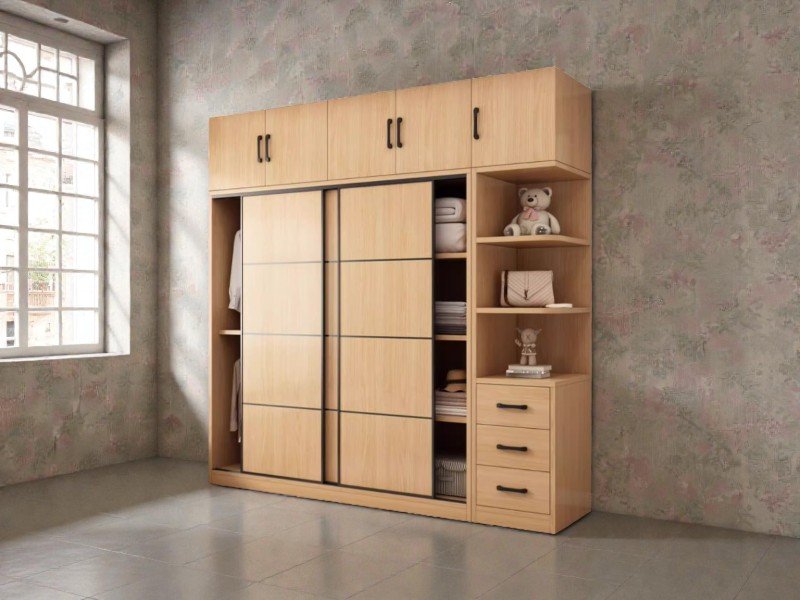 Tủ quần áo gỗ giá rẻ