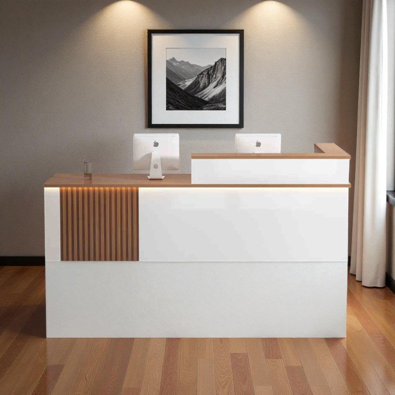 Bàn Lễ Tân Tính Tiền - Giải Pháp Hoàn Hảo Cho Không Gian Kinh Doanh Hiện Đại 18 Quầy lễ tân văn phòng